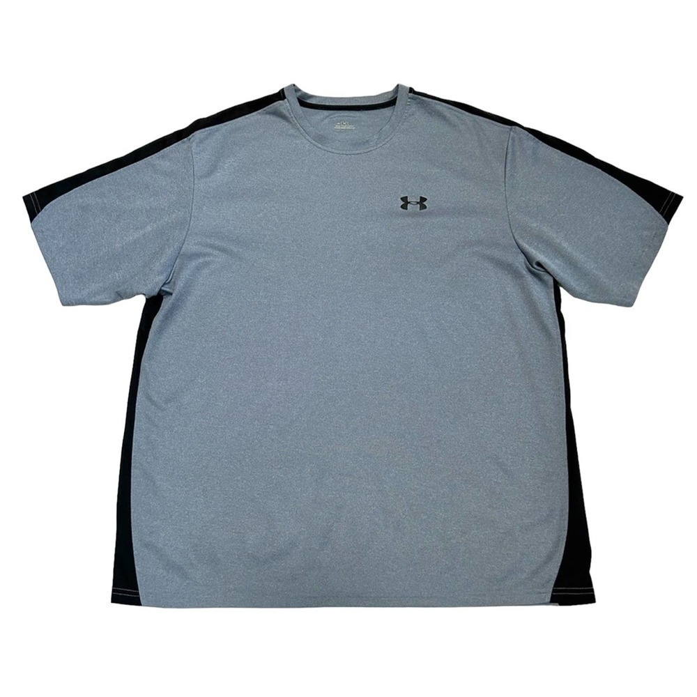 Under Armour Men’s Performance Tee Tshirt Grey Black, Size XL